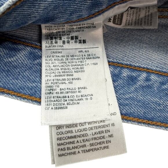 LEVI'S Premium Wedgie Straight Size 25 Authentically Yours - Picture 5 of 10